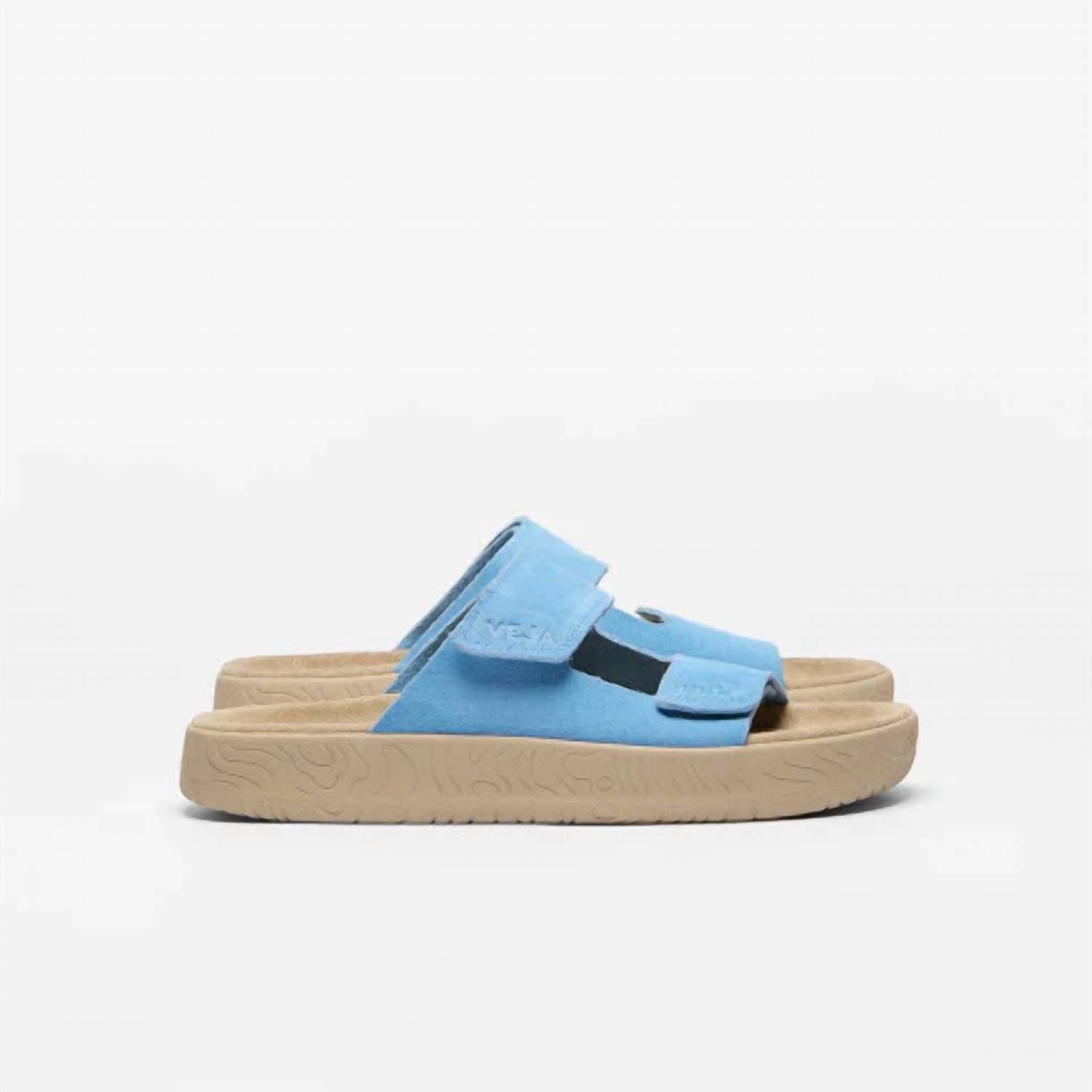 New Veja Women's Etna Suede Sandals In Aqua